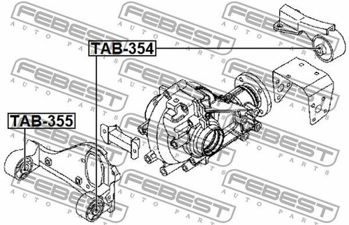 Kit supporti differenziale - supporti,