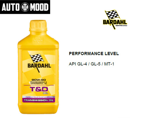 Bardahl oil 80w - oil, olio