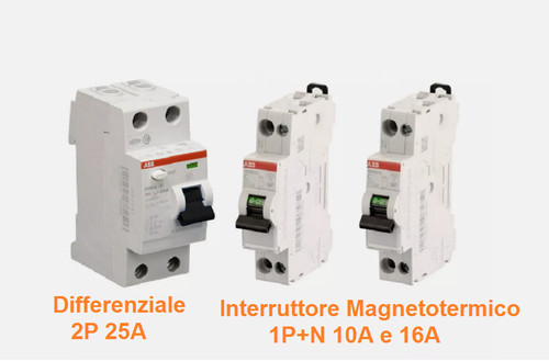 Kit abb salvavita 25a - kit,
